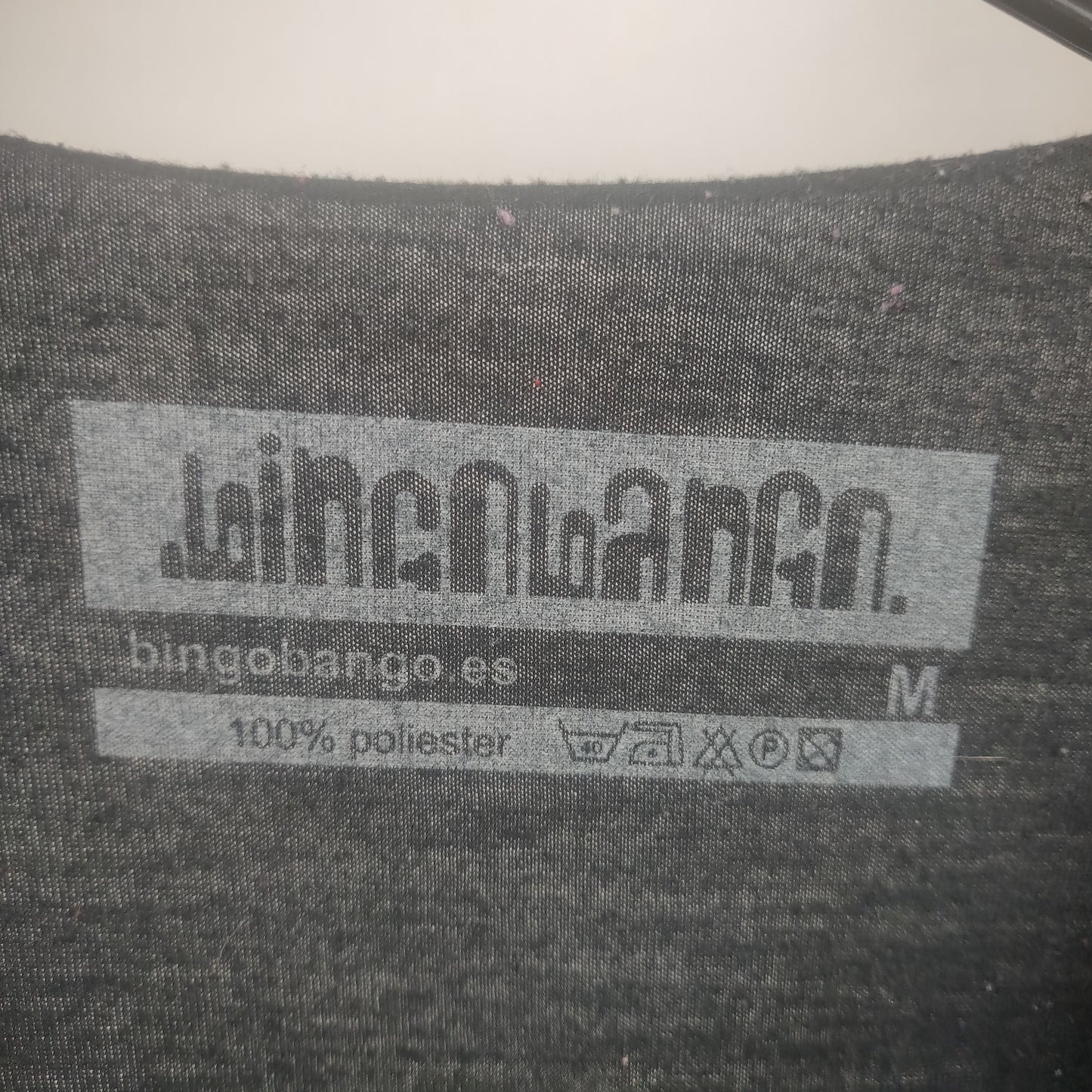 Mallorca Black Loose Tank Top Men Size Medium