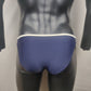 Estivamila Navy and White Bikini Set Women Size UK 10