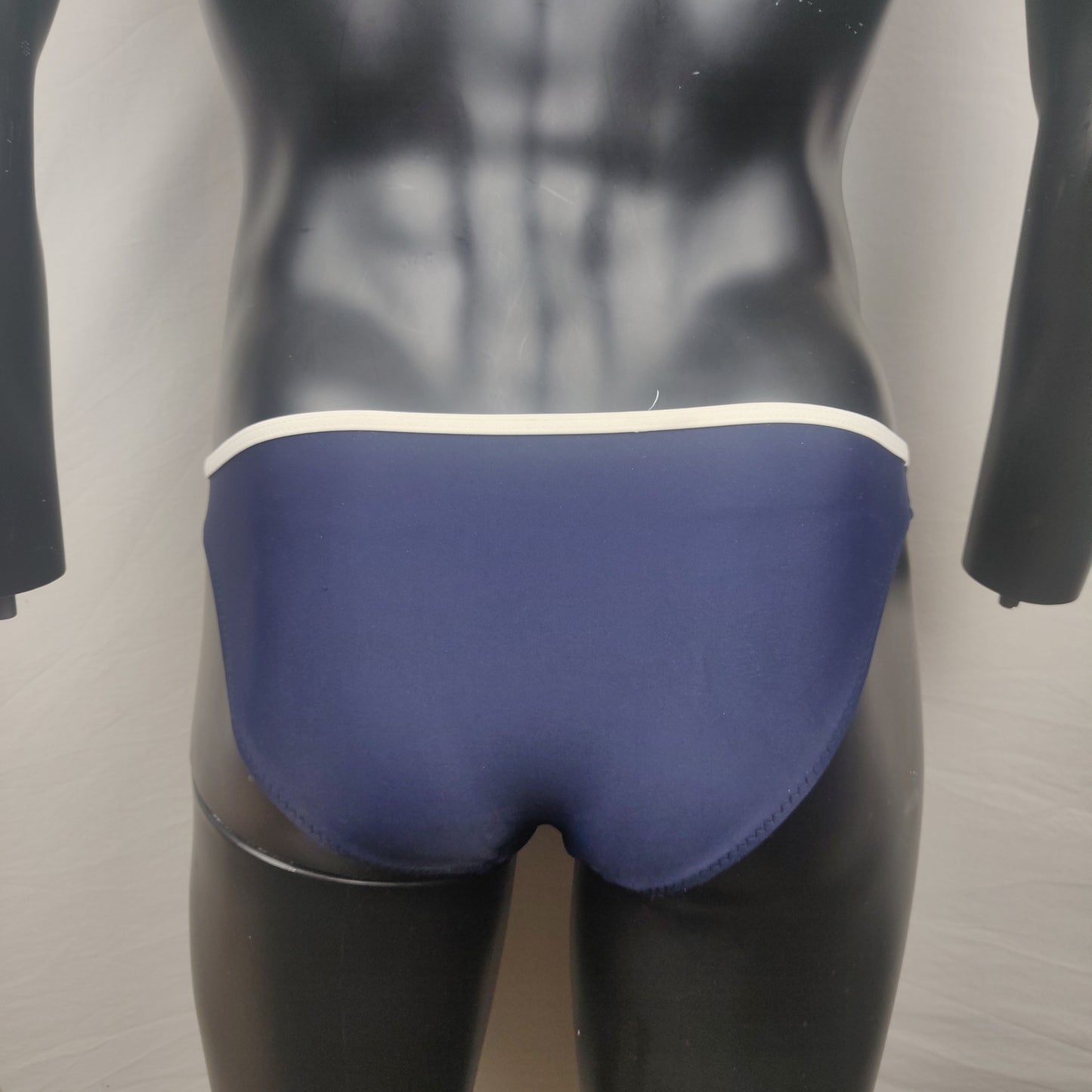 Estivamila Navy and White Bikini Set Women Size UK 10