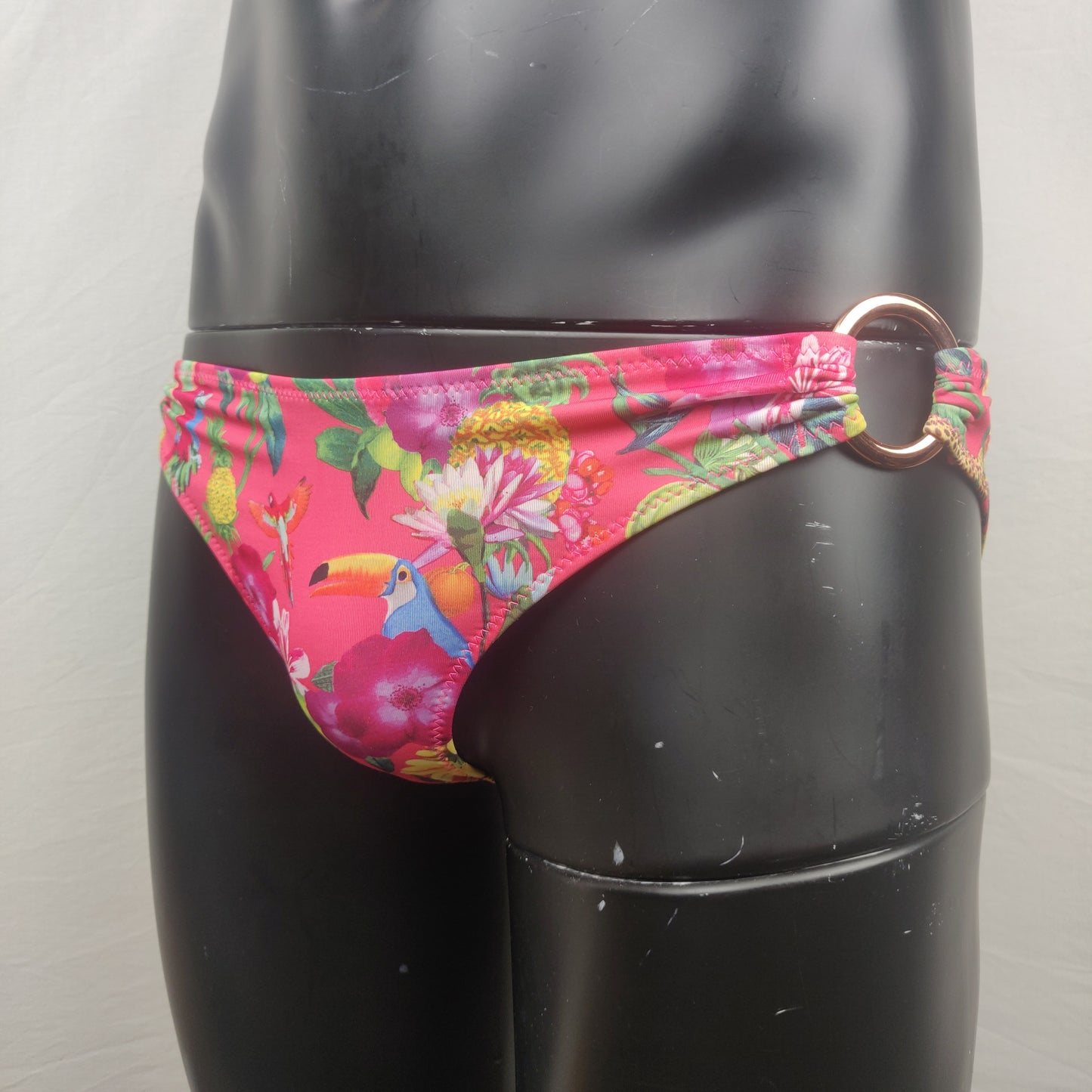 H&M Pink Bikini Bottom Women Size UK 10