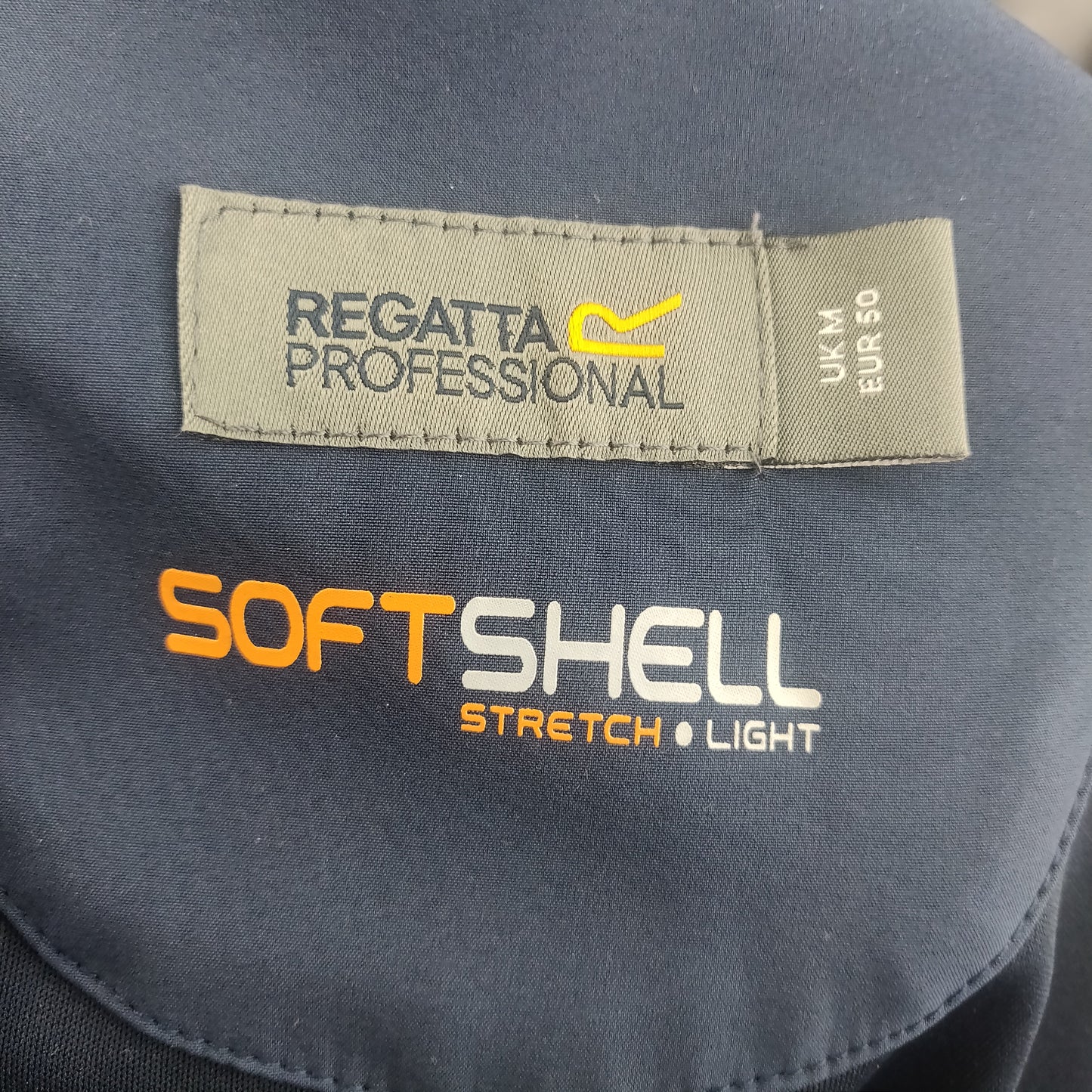 Regatta Professional Soft Shell Navy Jacket Men Size Medium