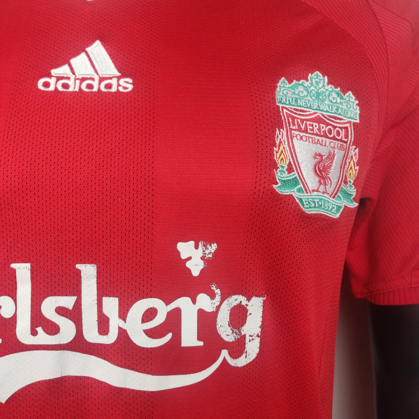 Adidas Liverpool 2008-2010 Home Football Jersey Men Size Medium