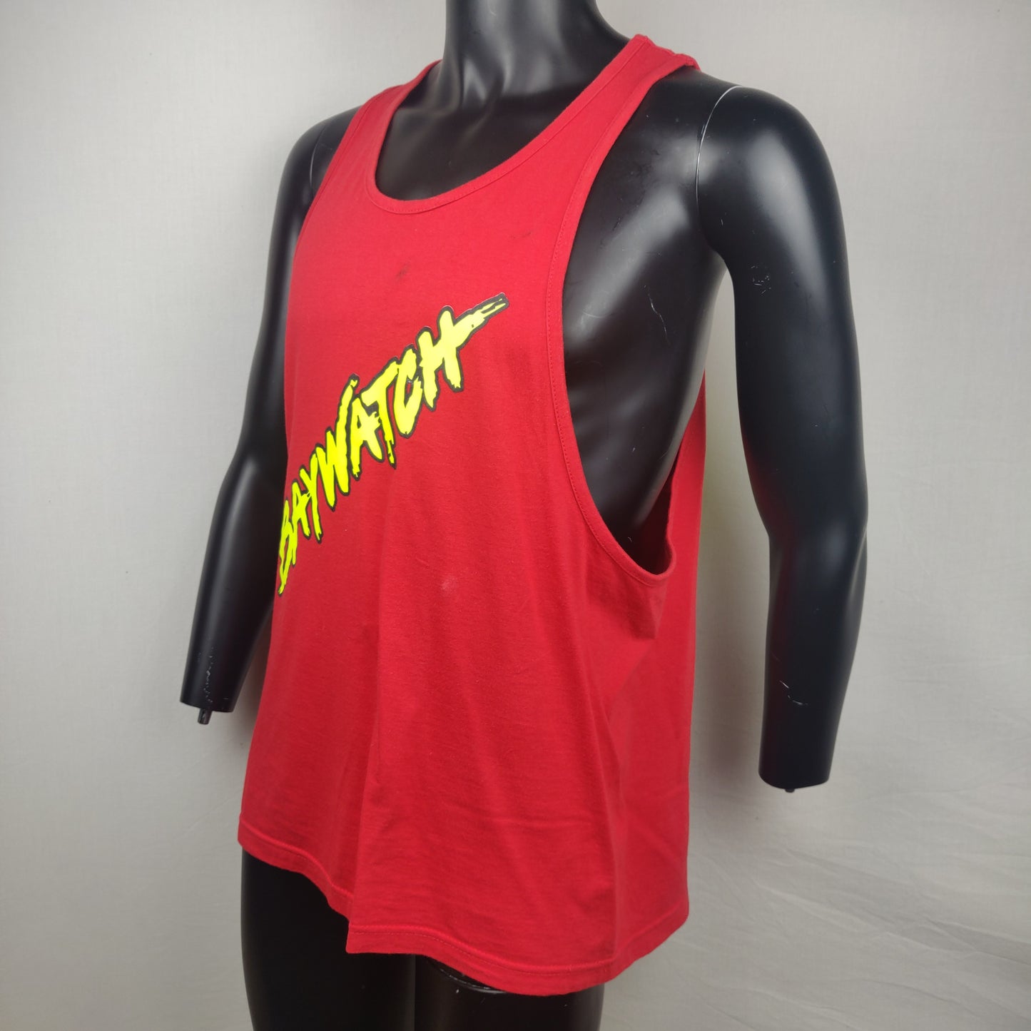 Baywatch Magaluf Loose Red Tank Top Men Size Medium