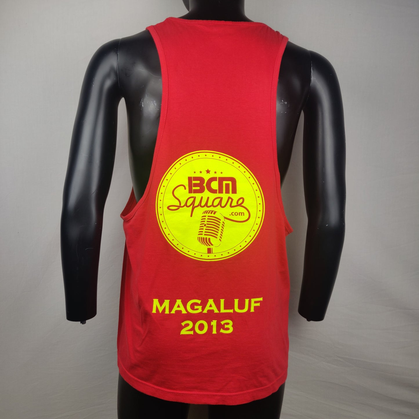 Baywatch Magaluf Loose Red Tank Top Men Size Medium