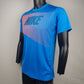 Nike Dri-Fit Blue T-Shirt Boys 13-15 Years Size XL
