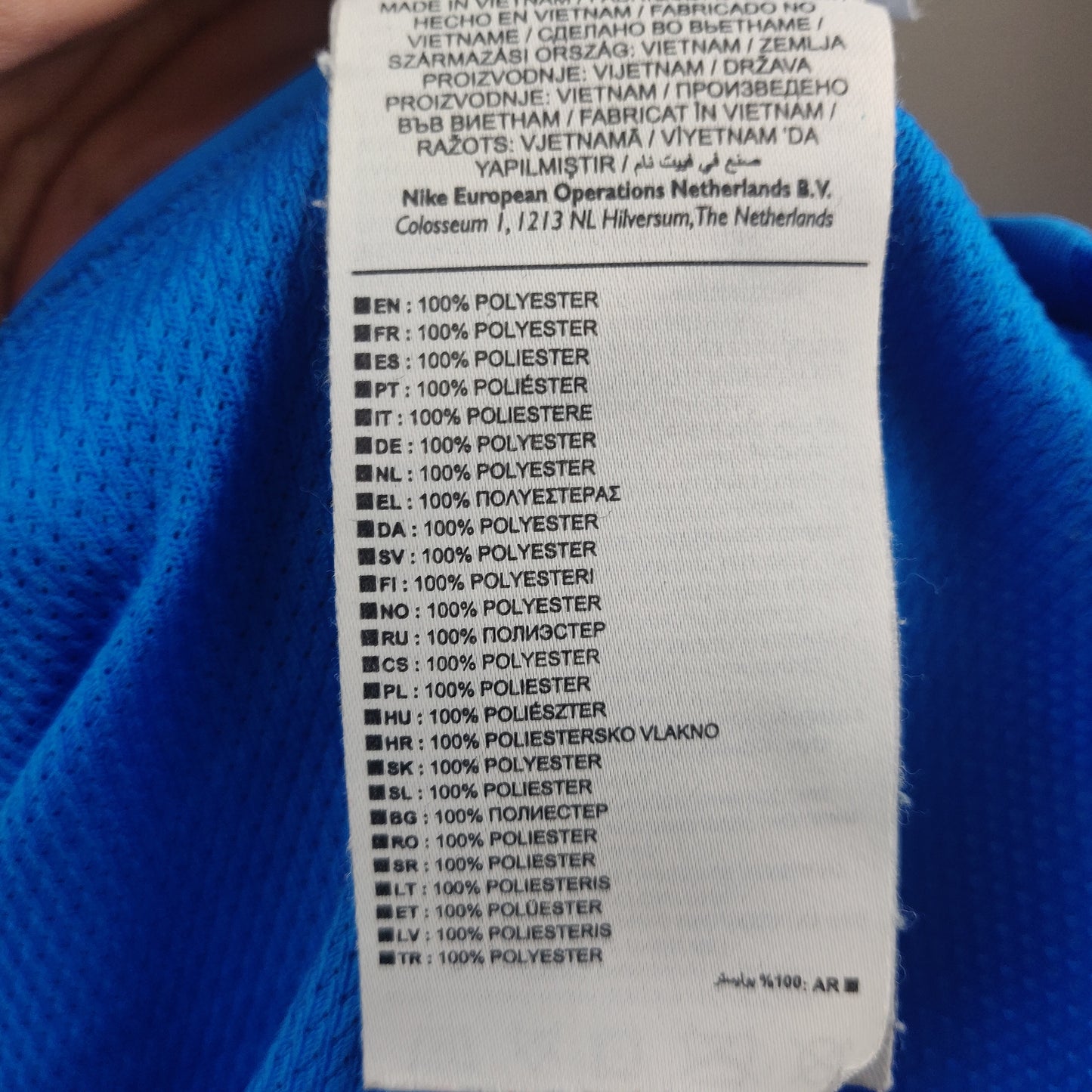 Nike Dri-Fit Blue T-Shirt Boys 13-15 Years Size XL