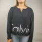 Calvin Klein Performance Black Sweatshirt Women Size Medium