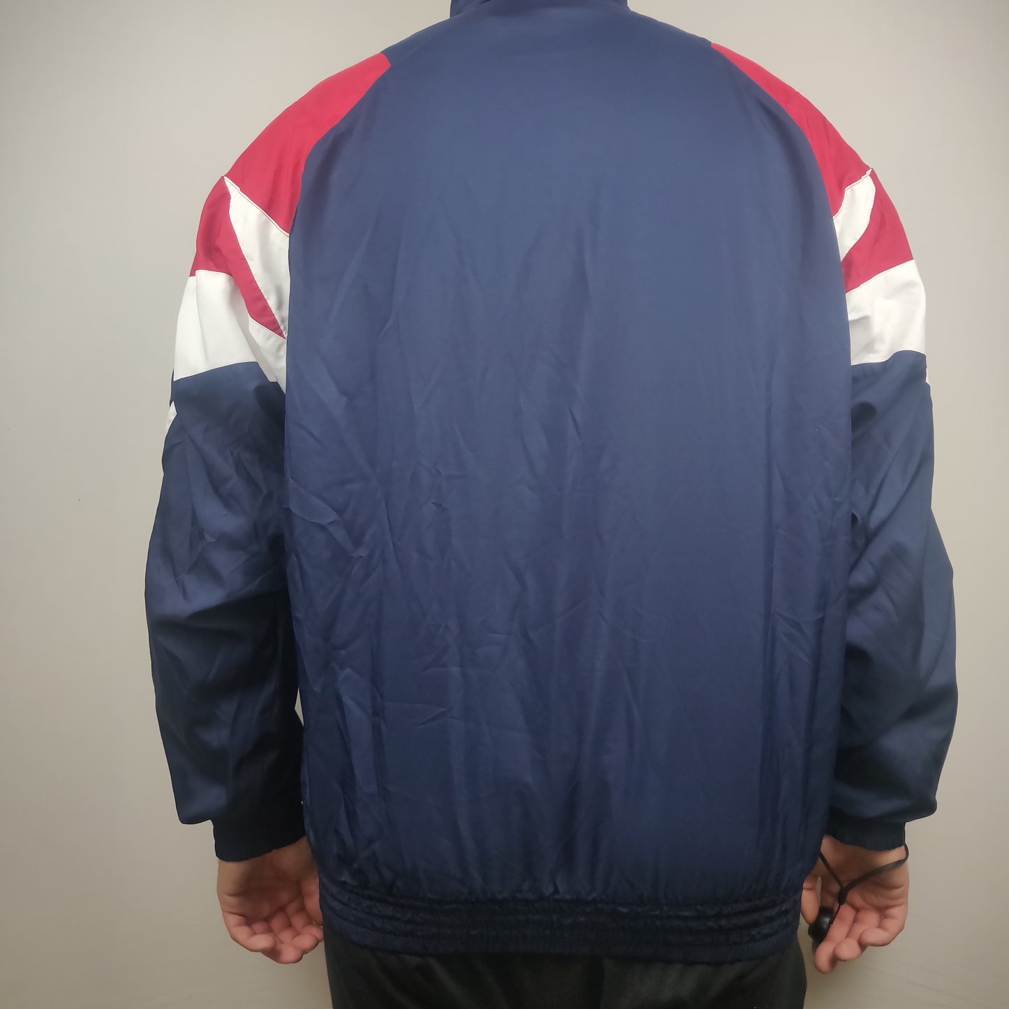 Adidas Vintage 80's Tri-colour Track Jacket Men Size 40/42