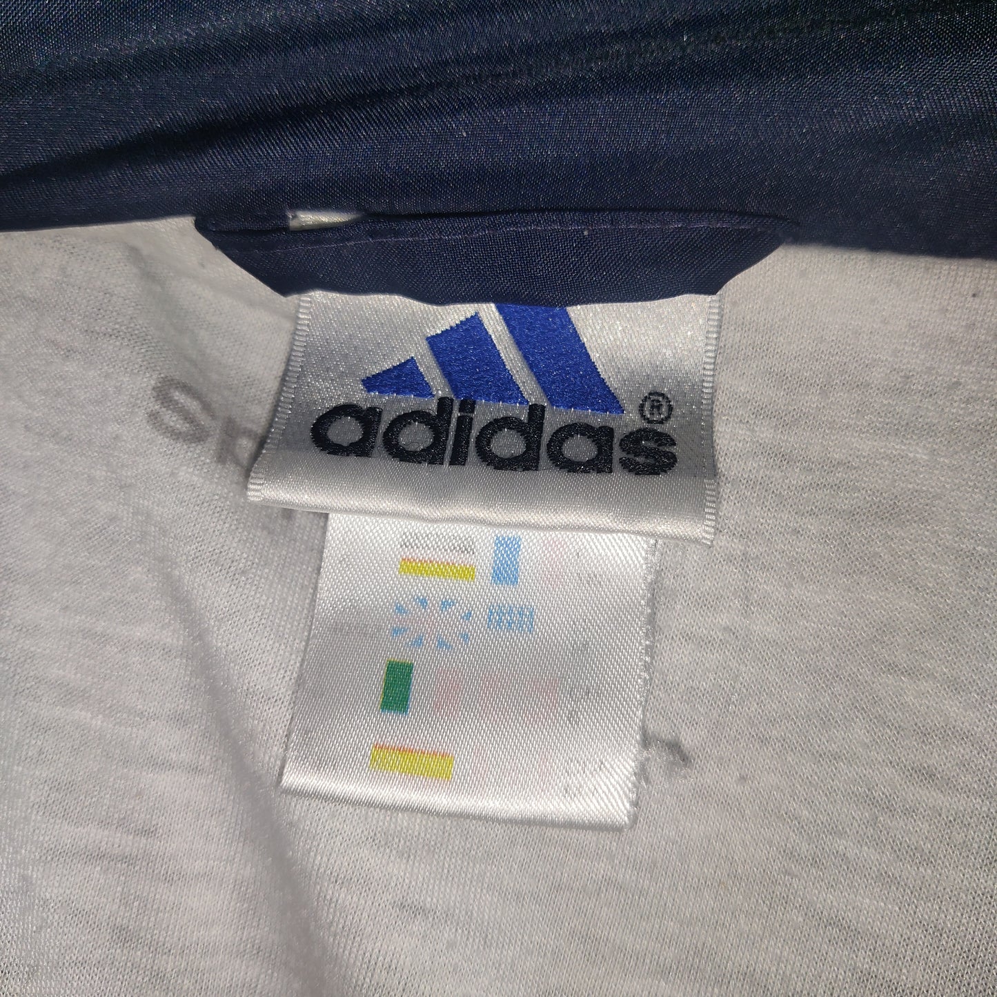 Adidas Vintage 80's Tri-colour Track Jacket Men Size 40/42