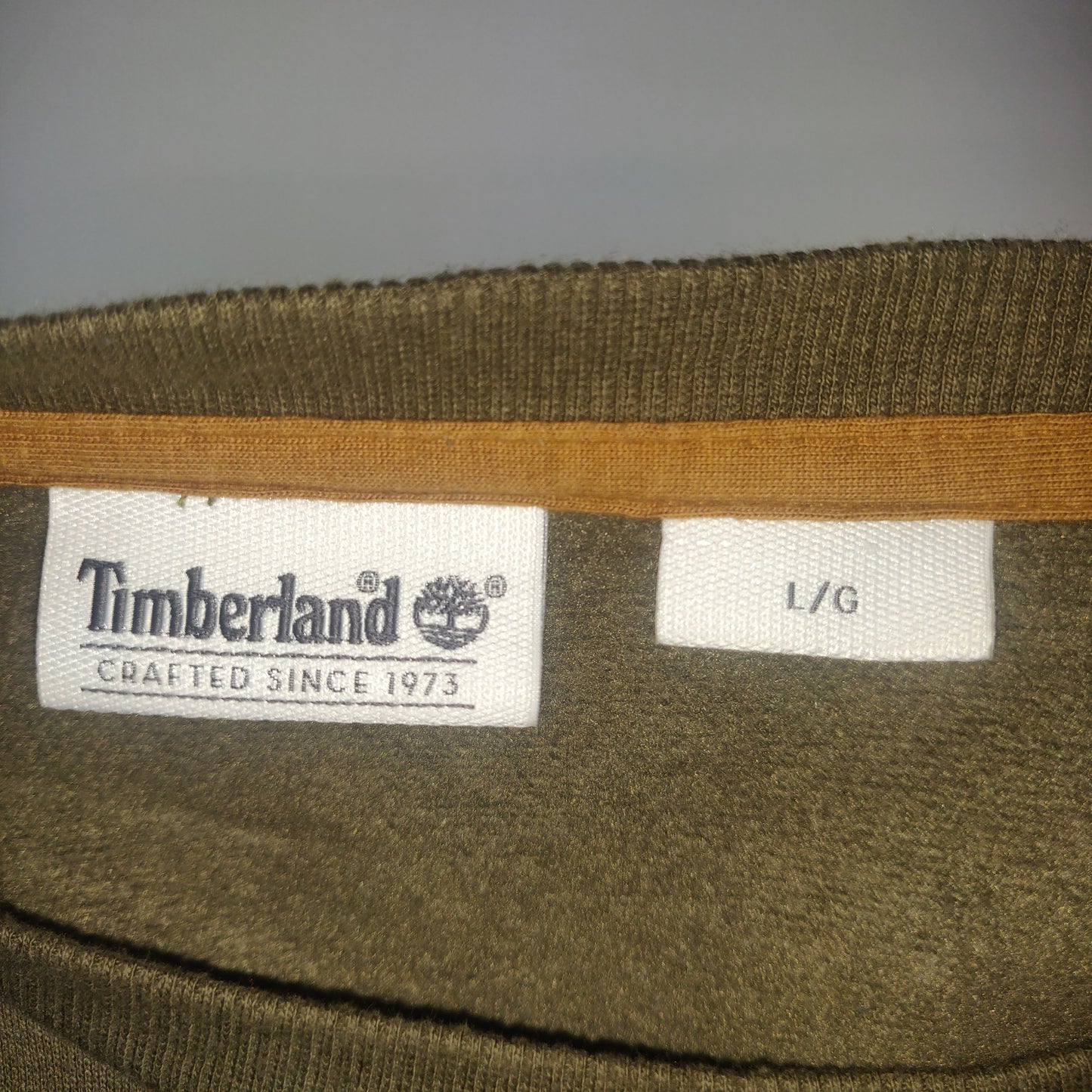 Timberland Green Sweatshirt Men Size Large