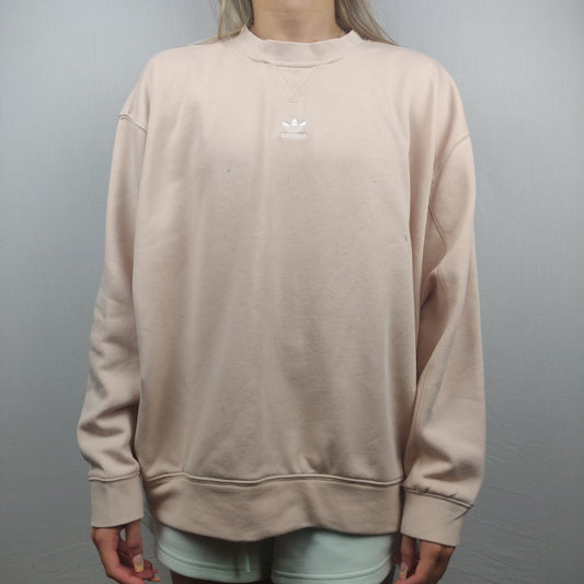 Adidas Beige Sweatshirt Women Size UK 8