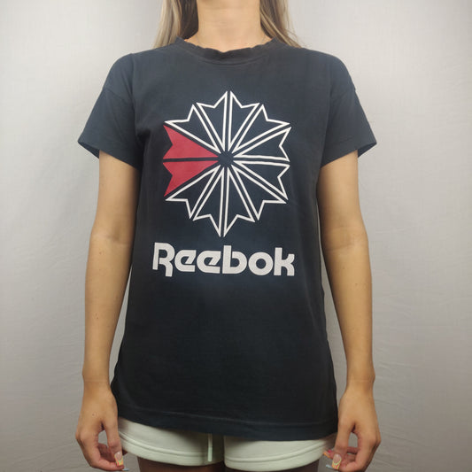 Reebok Black T-Shirt Women Size XS