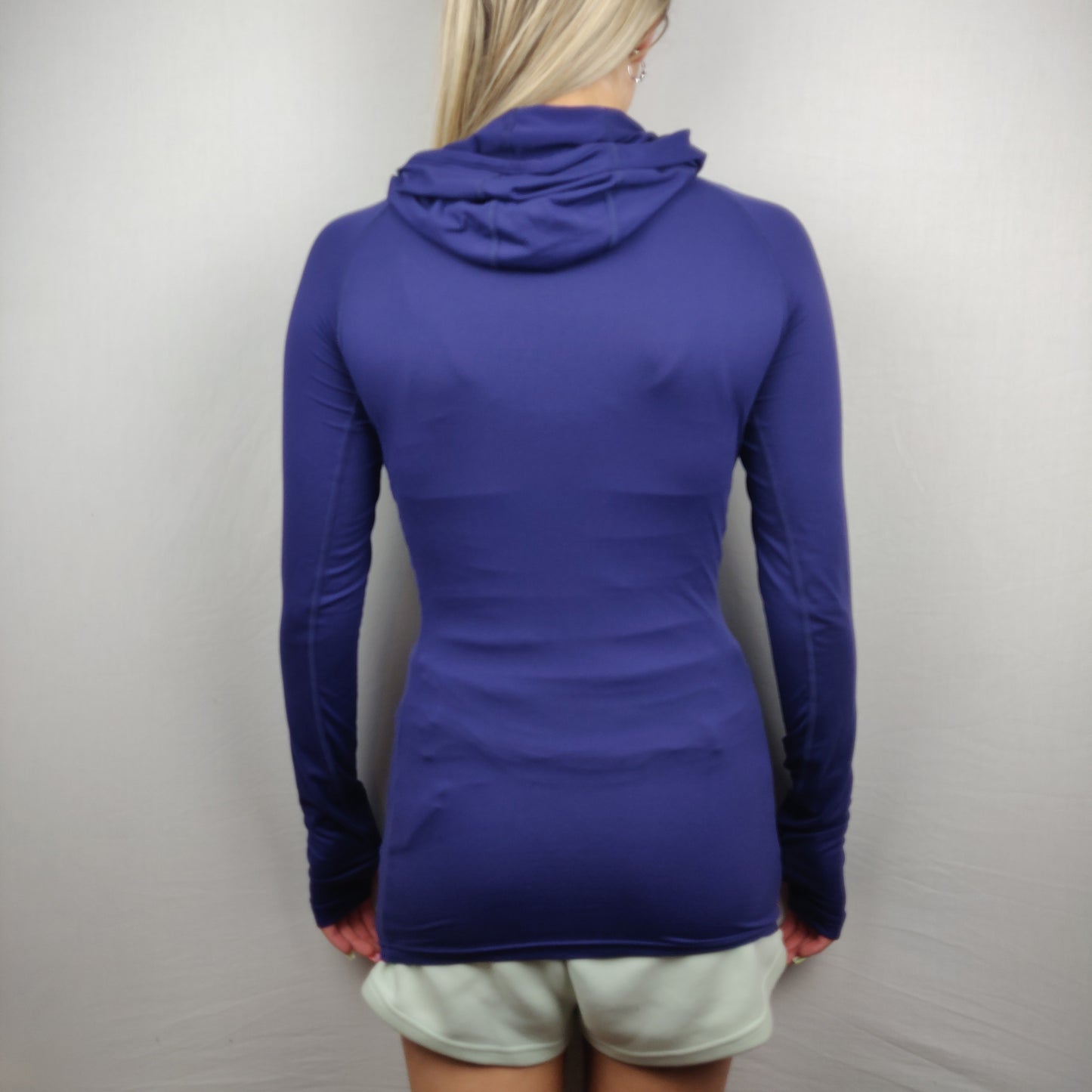 Nike Dri-Fit Purple Training Hoodie Pullover Women Size XS