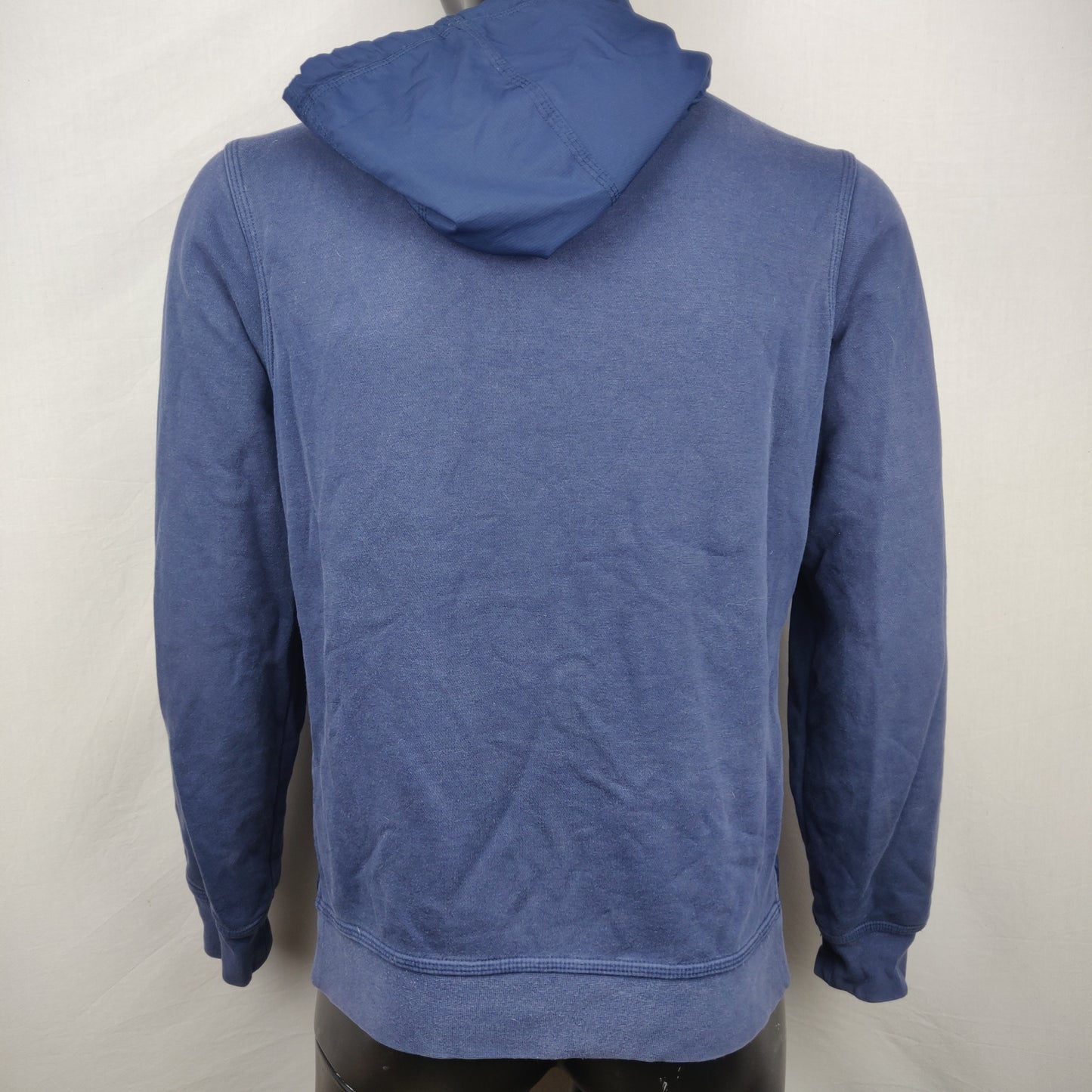 Nike Club Fleece Blue Full Zip Hoodie Men Size Small