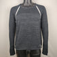 Nike Tech Knit Crew Black Sweatshirt Women Size Large