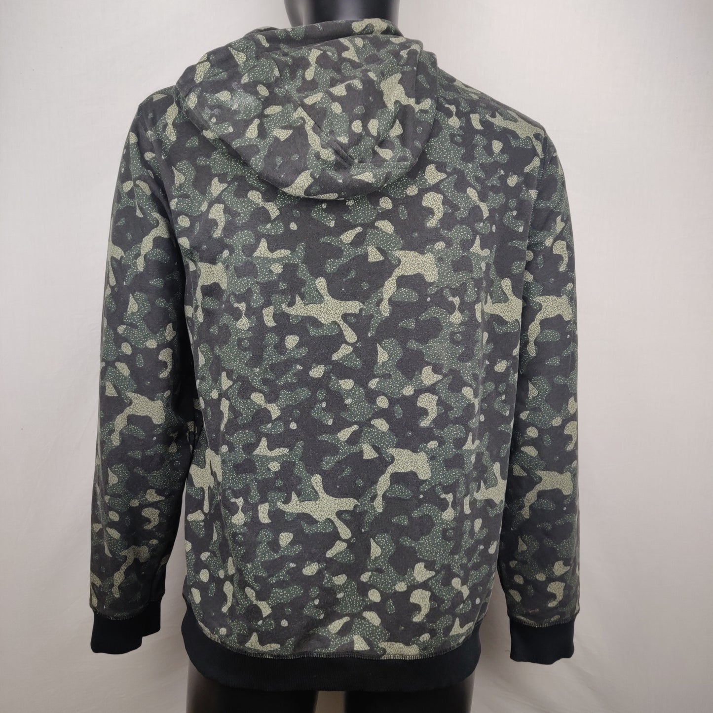 FILA Camo Pullover Hoodie Men Size Large