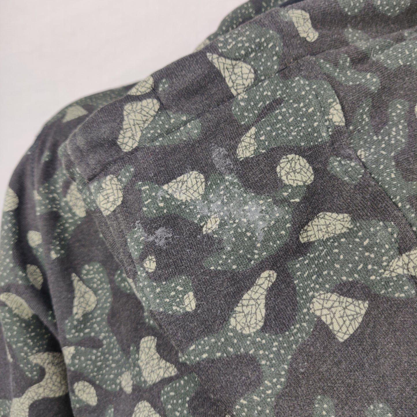 FILA Camo Pullover Hoodie Men Size Large