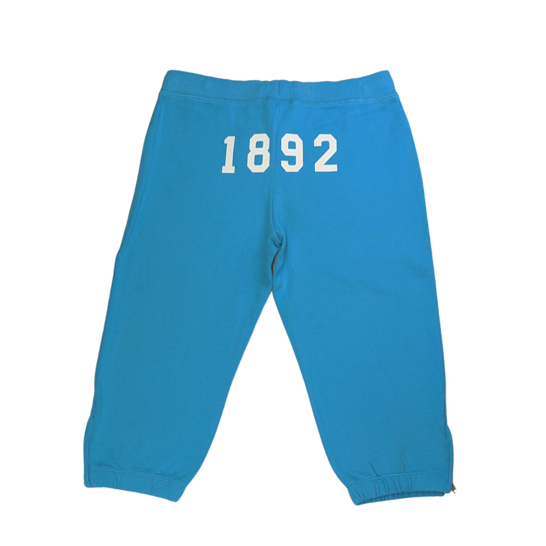 Casual 8 Couture Vintage Blue Casual Summer Capri Joggers Women Size UK 10