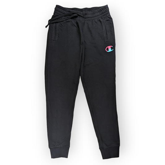 Champion Black Tracksuit Bottoms Joggers Women Size Small