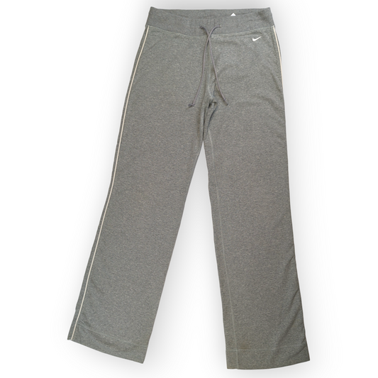 Nike Dri Fit Grey Fleece Sweatpants Joggers Women Size Medium