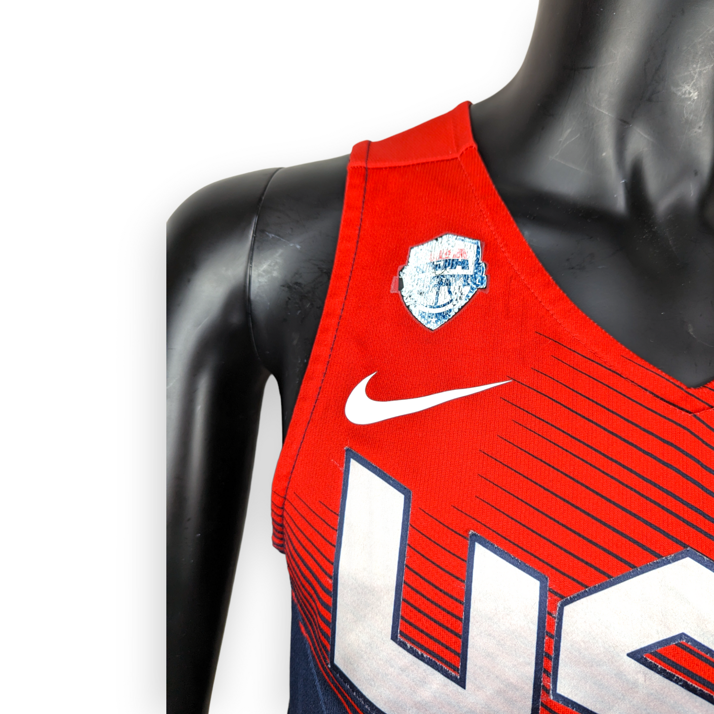 Nike Team USA #10 Kyrie Irving Blue Basketball Jersey Men Size Medium