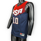 Nike Team USA #10 Kyrie Irving Blue Basketball Jersey Men Size Medium