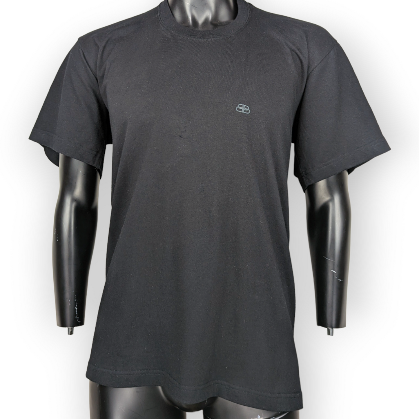 Balenciaga Black Oversized Short Sleeved T-Shirt Men Size XS