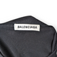 Balenciaga Black Oversized Short Sleeved T-Shirt Men Size XS