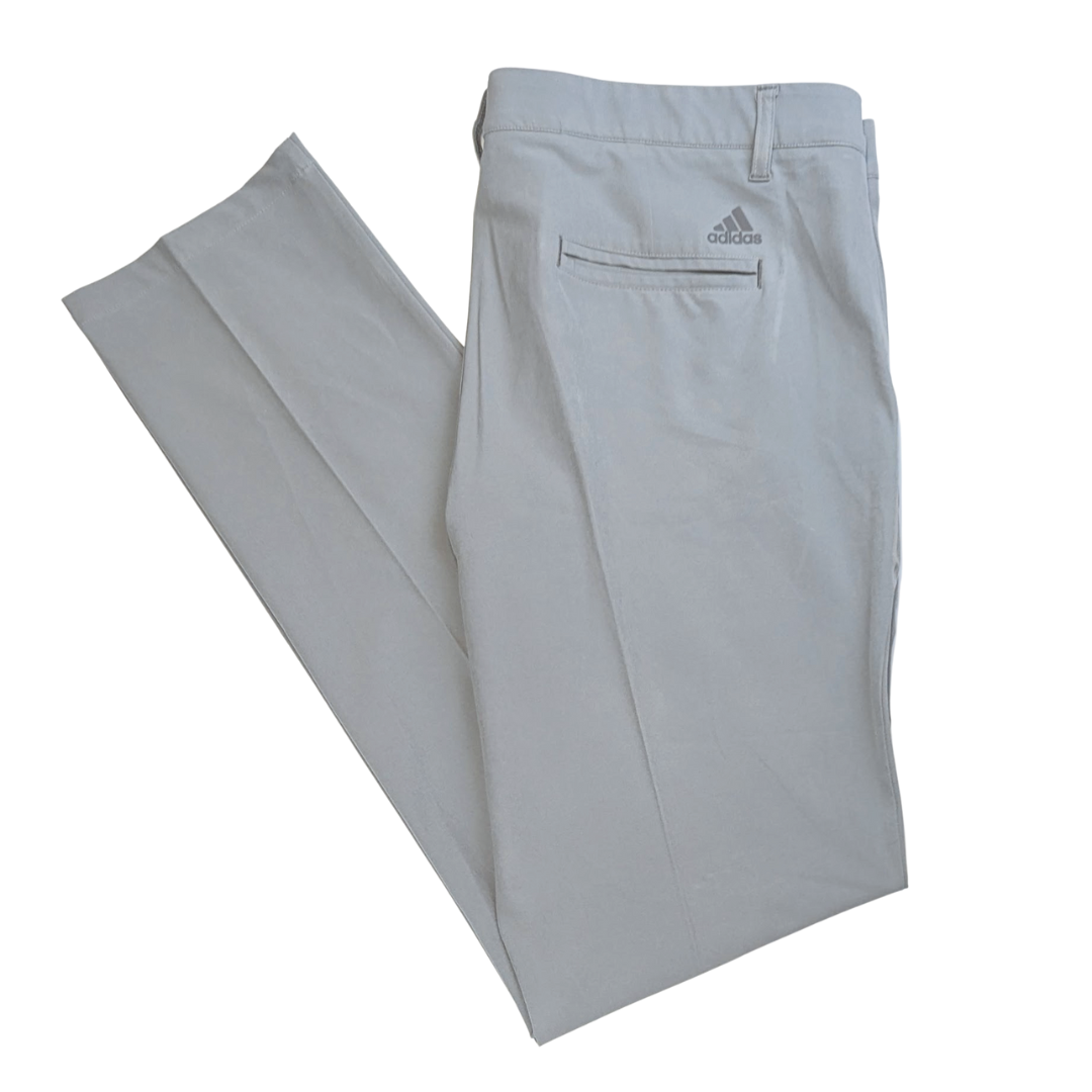 Adidas Grey Classic Golf Trousers Men Size W36/L34