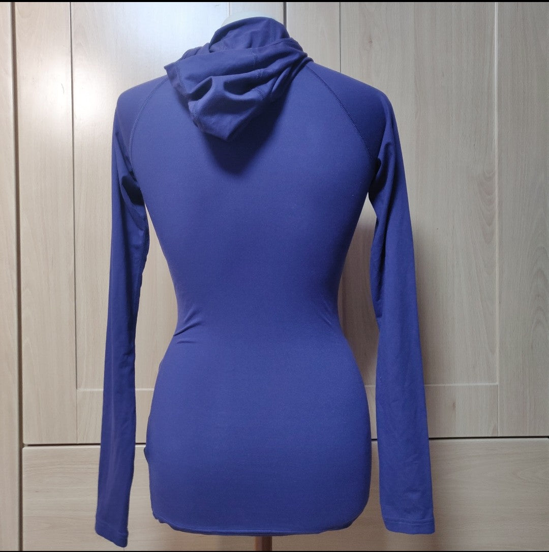 Nike Dri-Fit Purple Training Hoodie Pullover Women Size XS