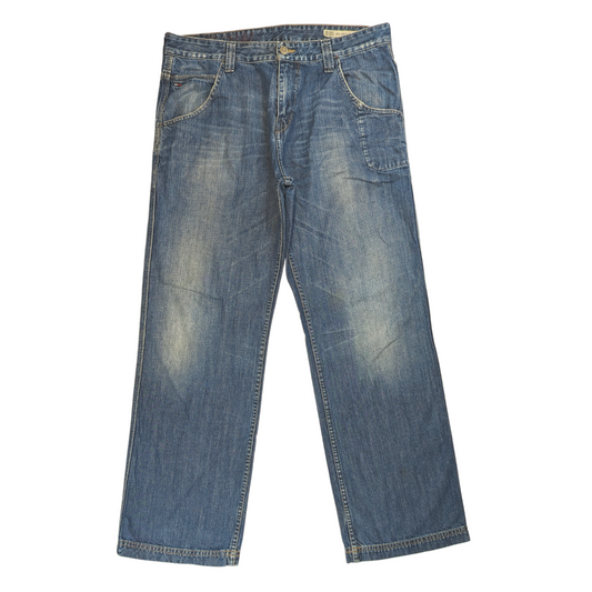 Tommy Hilfiger Denim Wide Leg Ballpeen Comfort Jeans Men W36/L32