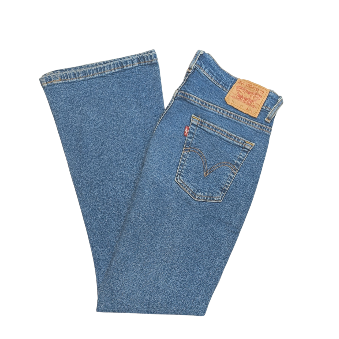 Levi's 584 Blue Bootcut Jeans Women Size W32/L32