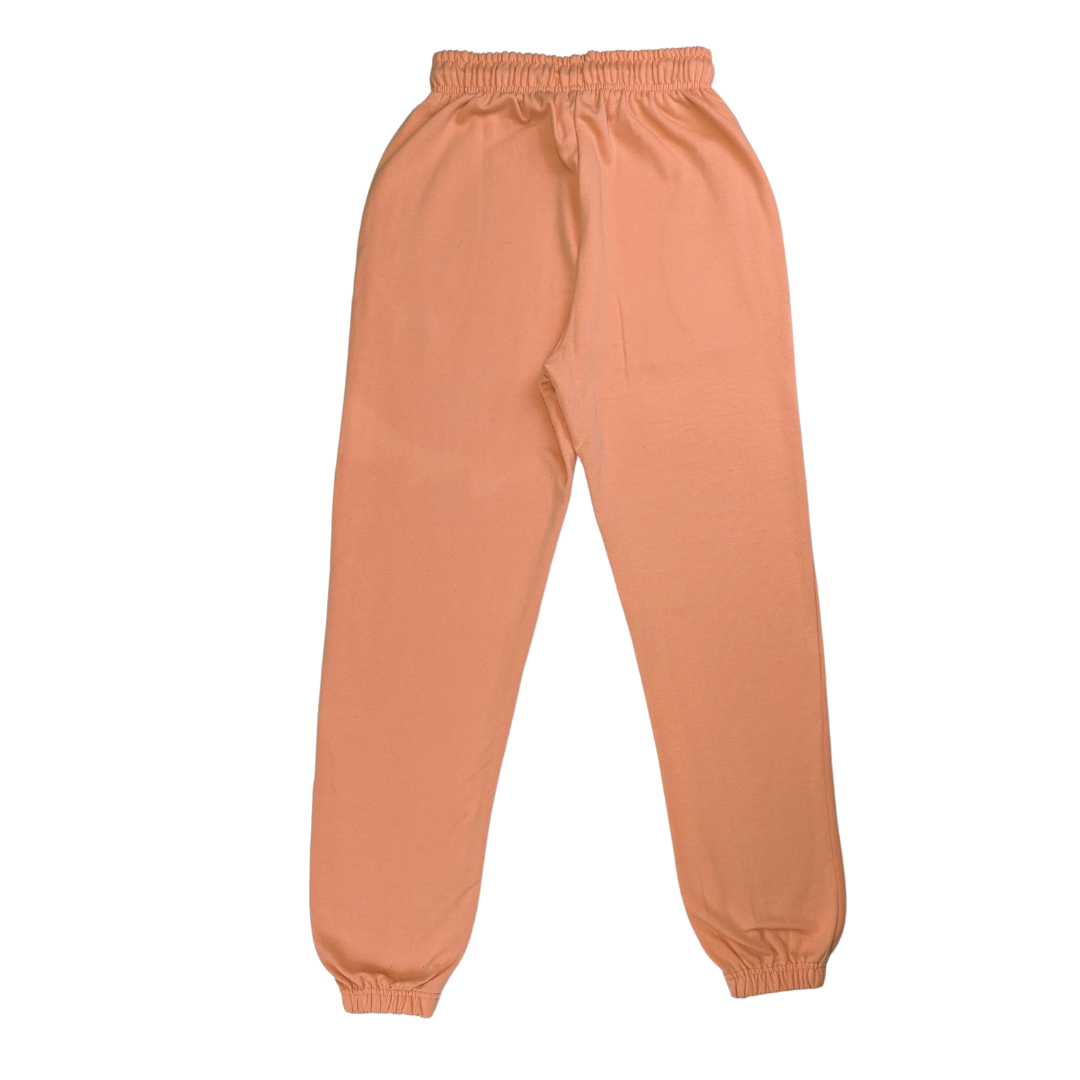 PrettyLittleThing Peach Pink Joggers Women Size UK 8