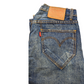 Levi's 505 Blue Straight Fit Jeans Men Size W32/L32